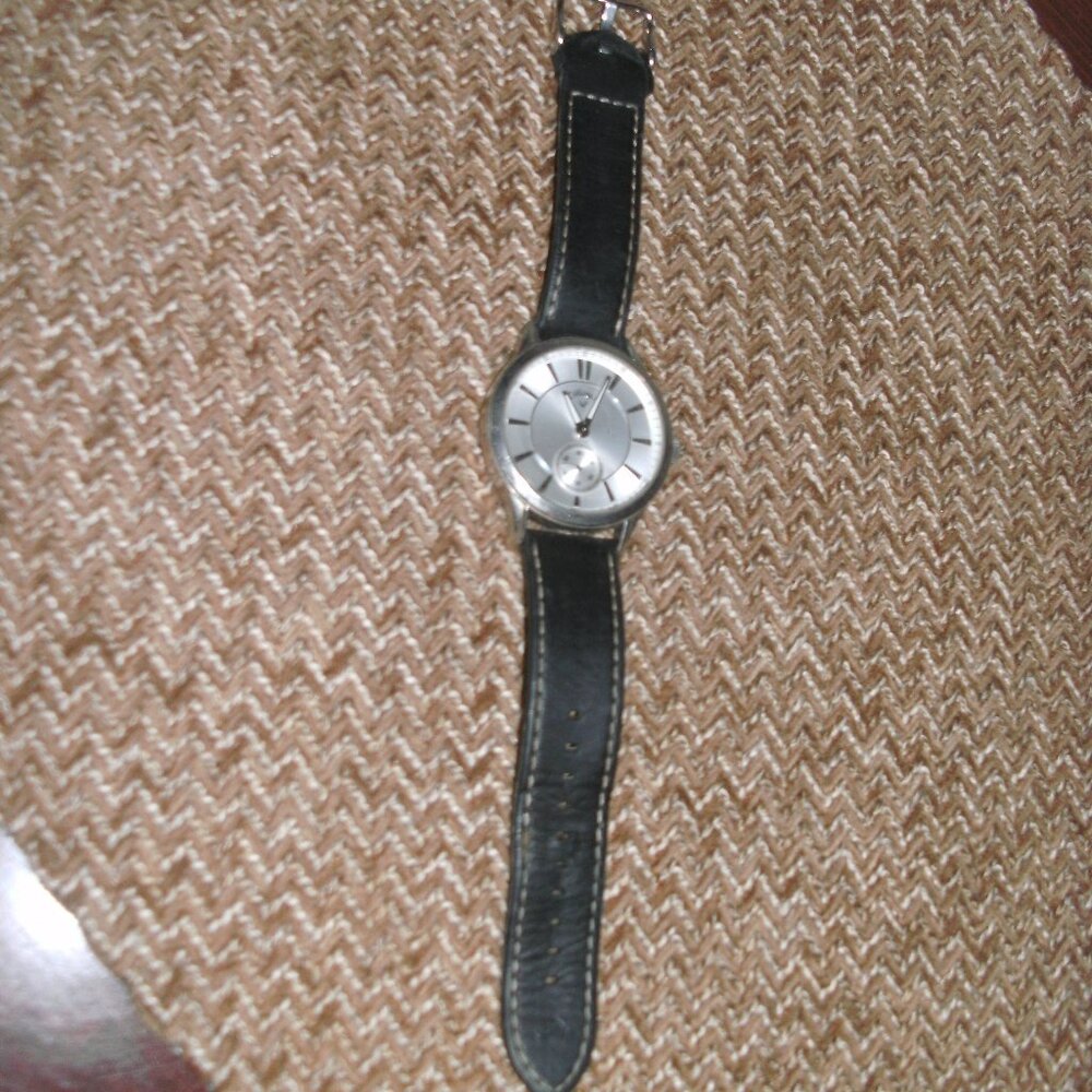 Callaway Golf Men’s Wrist Watch FMD CY103 Stainless Steel Brown Leather Band